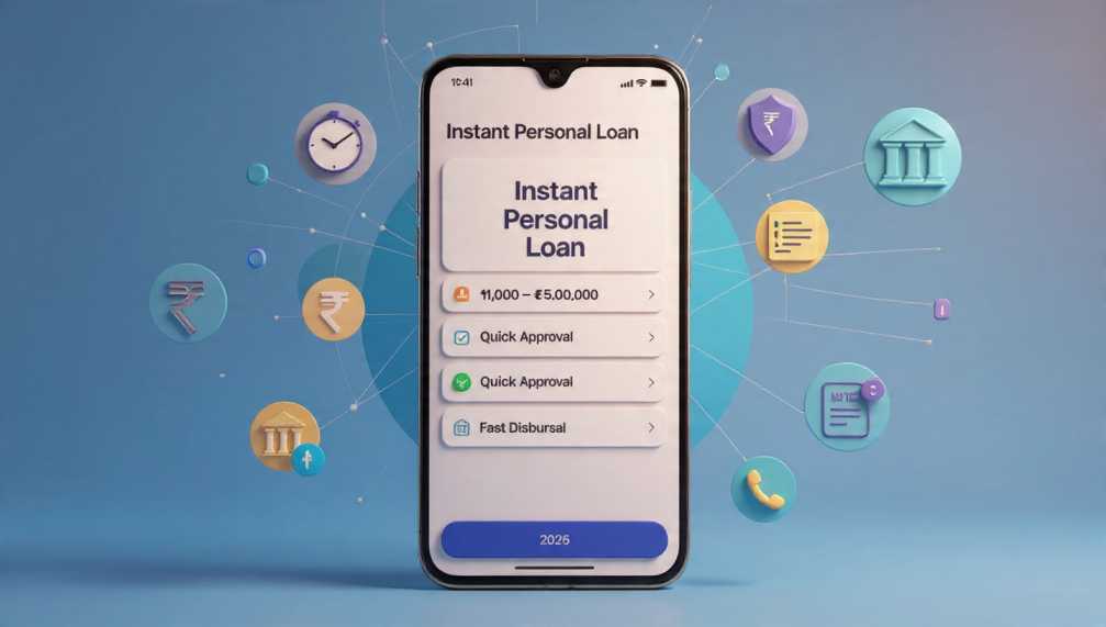 इंस्टेंट पर्सनल लोन ऐप्स इंडिया – 2026 की पूरी गाइड