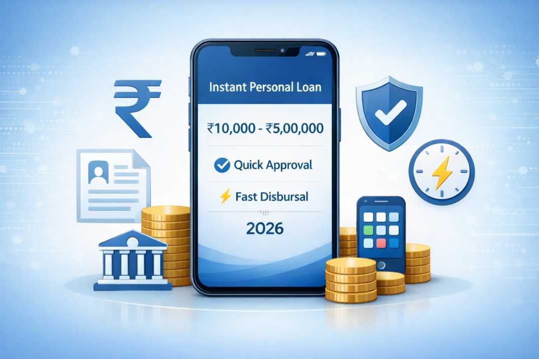 इंस्टेंट पर्सनल लोन ऐप्स इंडिया – 2026 की पूरी गाइड