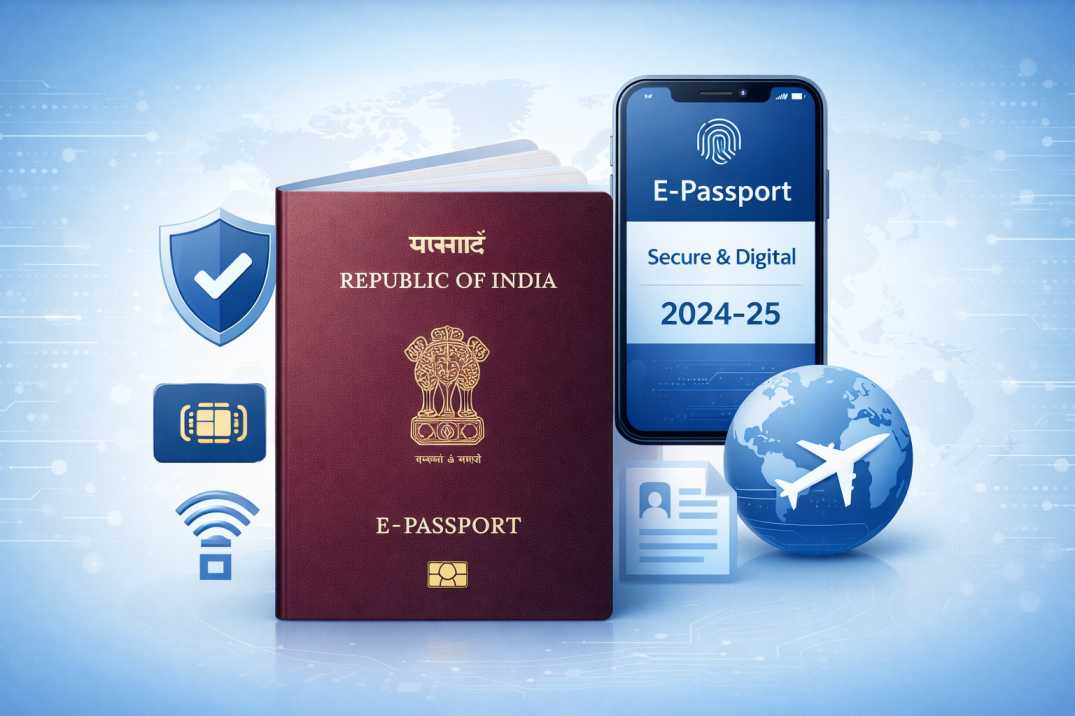 ई-पासपोर्ट लॉन्च इन इंडिया – संपूर्ण गाइड, आवेदन प्रक्रिया और लाभ (2024-25 अपडेट)