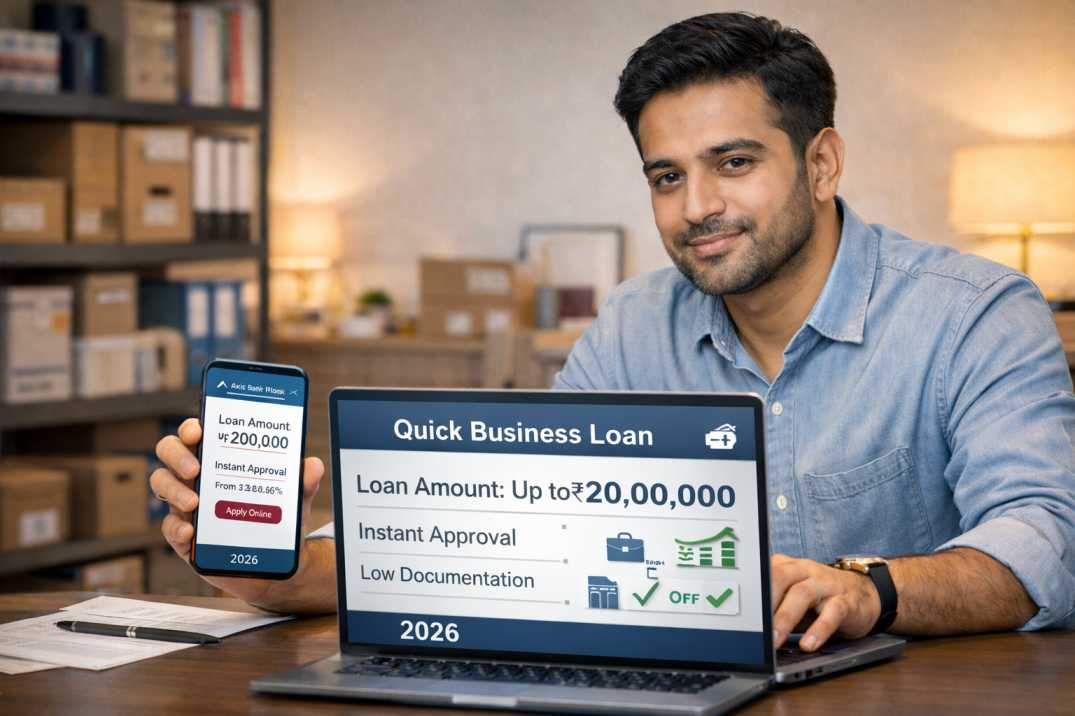 ऑनलाइन क्विक बिजनेस लोन: 20 लाख तक के लोन के लिए आवेदन करें - उद्यमियों के लिए संपूर्ण गाइड