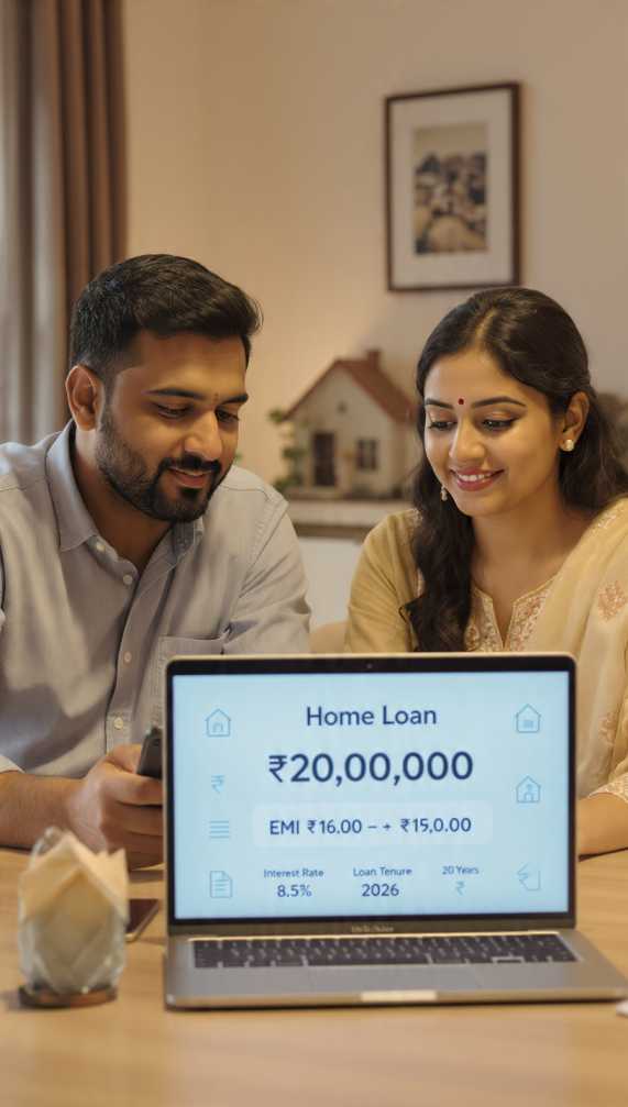 ₹20 लाख के होम लोन पर EMI: एक संपूर्ण गाइड (2026)