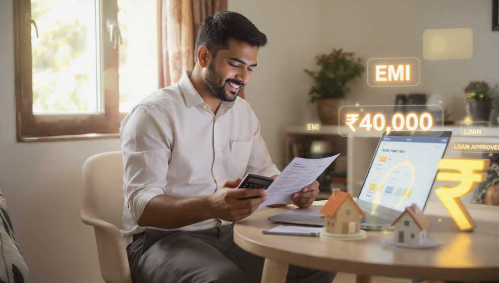 सिर्फ ₹40,000 सैलरी में भी मिल सकता है इतना Home Loan – पूरी गणना देखें