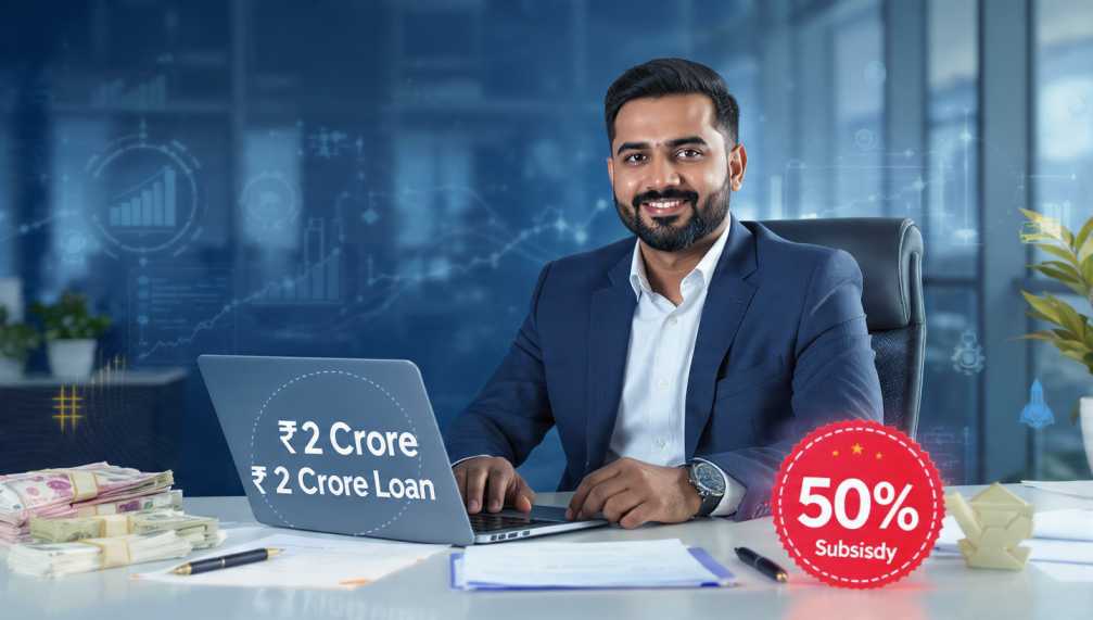 अब 2 करोड़ तक लोन मिलेगा 50% सब्सिडी के साथ – पूरा प्रोसेस समझिए