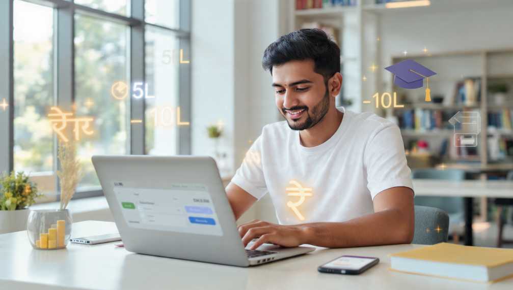 Education Loan EMI Calculator: ₹5–10 लाख लोन पर कितनी बनेगी किस्त?