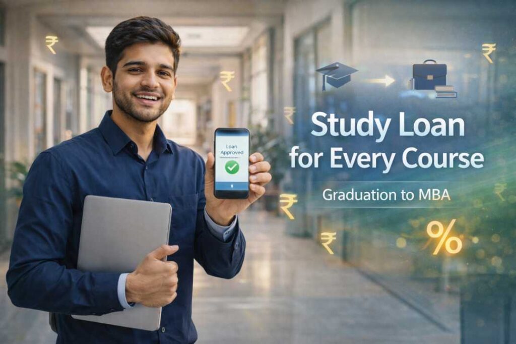 ग्रेजुएशन से MBA तक – हर कोर्स के लिए Study Loan कैसे पाएं?