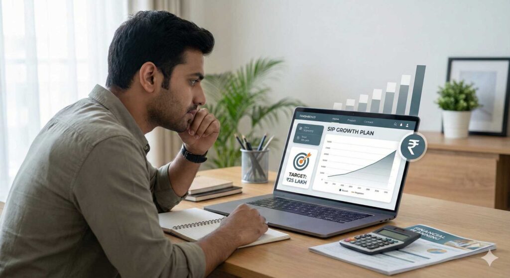 SIP गणना: वेतनभोगी कर्मचारी 25 लाख रुपये का कोष कैसे बना सकते हैं? एक संपूर्ण मार्गदर्शिका