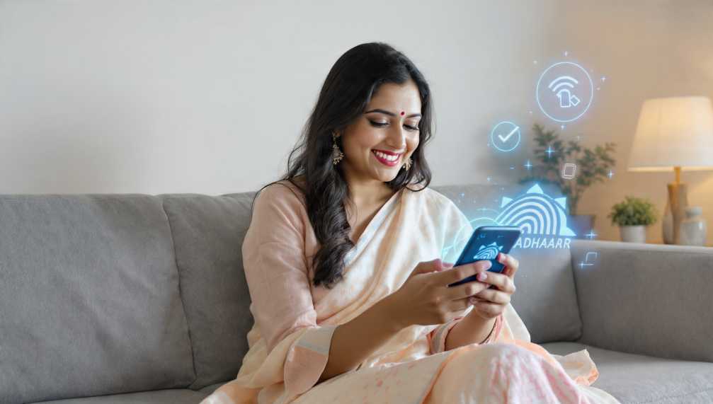 अब लाइन में लगने की जरूरत नहीं! Aadhaar App से मोबाइल नंबर अपडेट